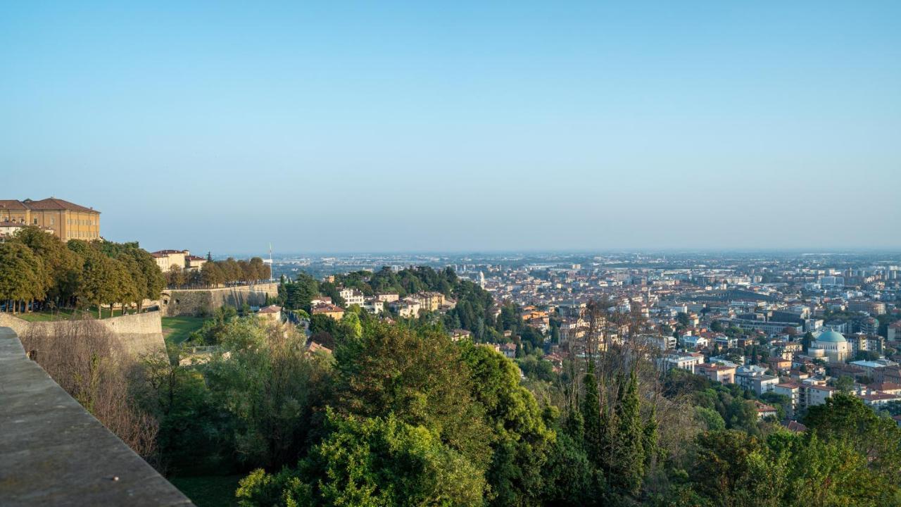 Appartamento Splendida Vista Su Citta Alta Bergamo Esterno foto